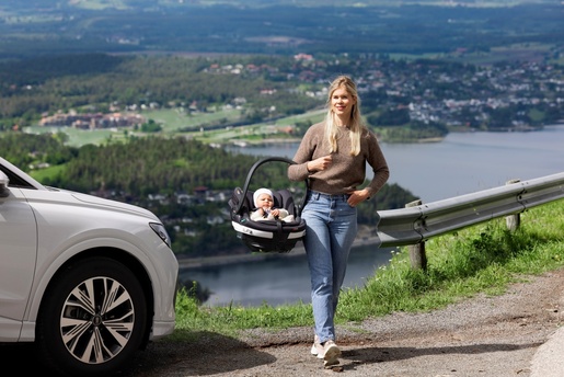 BeSafe autosjedalica Go Beyond, 41-87 cm, Black Soft Breeze