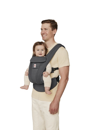 Ergobaby Omni Deluxe Mesh nosiljka, Graphite Grey