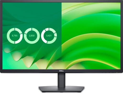 Dell 27" monitor E2725H, VA Full HD, 75Hz, 5ms, ComfortView Plus, VGA, DisplayPort