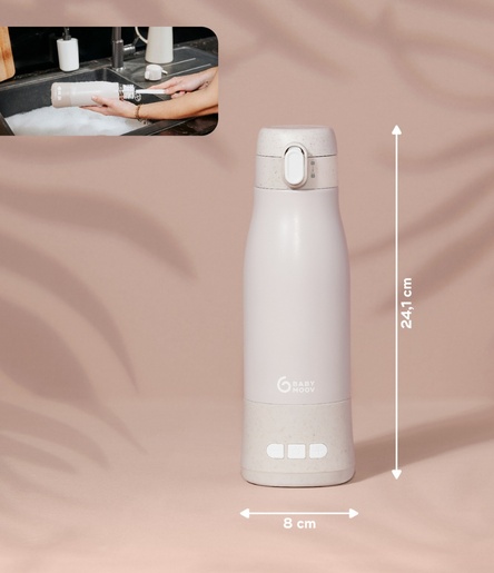 Babymoov termosica grijač Moov&Feed, Sage Green