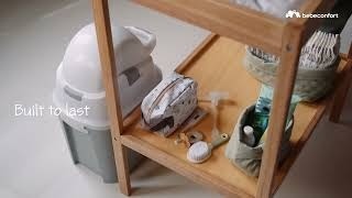 BebeConfort drveni stol za previjanje s podlogom Daisy