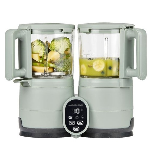 Babymoov Nutribaby aparat Glass, Celadon Green