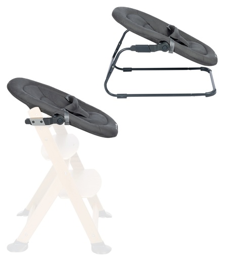 Bebe Confort ležaljka za Timba hranilicu, Mineral Graphite