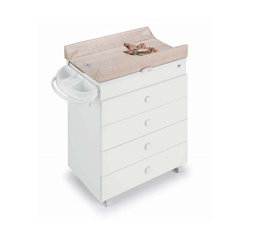 Cam Komoda za Previjanje Asia, Col 264 bijela