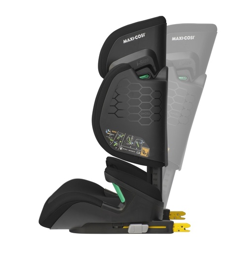 Maxi-Cosi autosjedalica Rodifix R i-Size, Grupa 2, 3 (15-36 kg) (100-150 cm) - Authentic Black