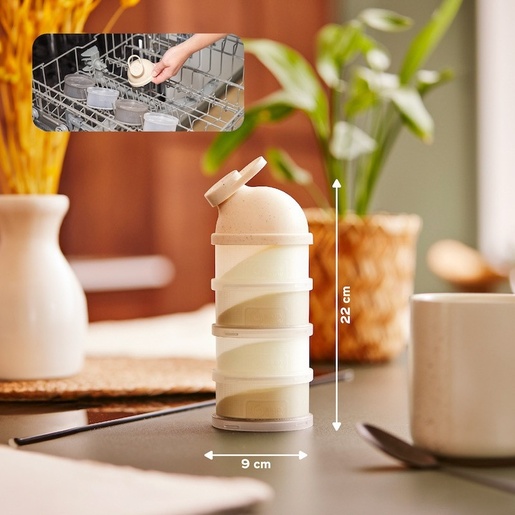 Babymoov posudice Milk Dispenser, Mineral Sand A004215