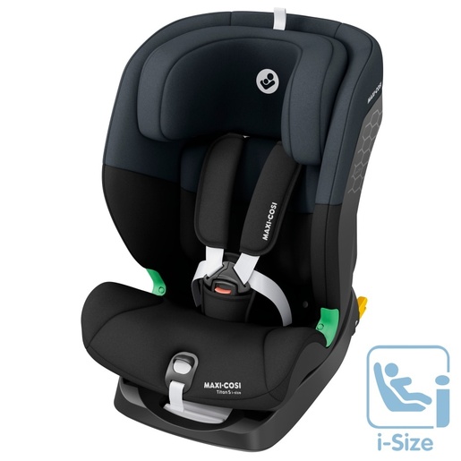 Maxi-Cosi autosjedalica Titan S i-Size, Grupa 1, 2, 3 (9-36 kg) (76-150 cm) - Tonal Black