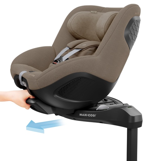 Maxi-Cosi autosjedalica Mica 360 Pro i-Size, Grupa 0+, 1 (0-18 kg) (40-105 cm), Authentic Truffle