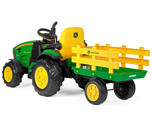 Peg Perego John Deere Heavy Duty s prikolicom i daljinskim upravljanjem