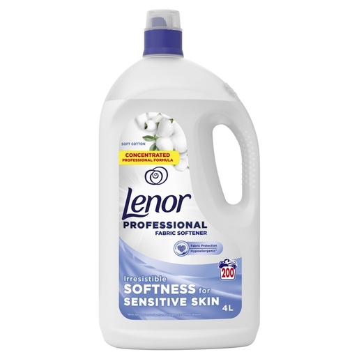 Lenor Professional Sensitive Cotton omekšivač za rublje, 4 L