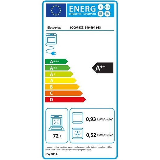 Electrolux pećnica EOE8P39H