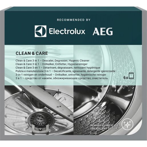 Electrolux sredstvo za čišćenje i održavanje za perilice rublja i suđa (6 vrećica) M2GCP601
