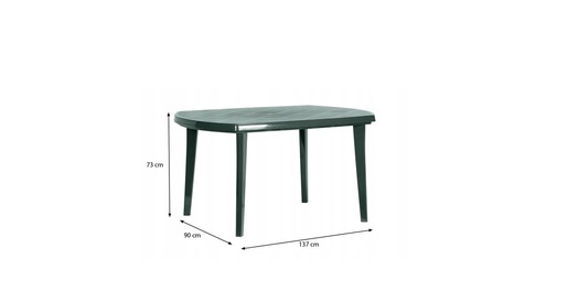 KETER Elise stol - tamno zelena boja