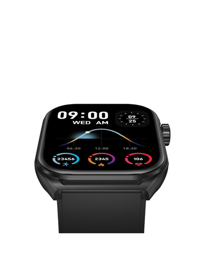 KSIX Urban Move, pametni sat, crni