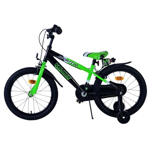 Volare dječji bicikl Sportivo 18", zeleno/crni
