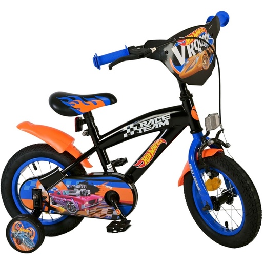 Volare dječji bicikl Hot Wheels 12", crni
