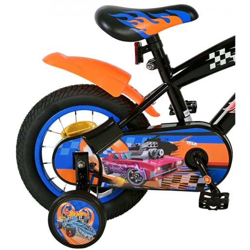 Volare dječji bicikl Hot Wheels 12", crni
