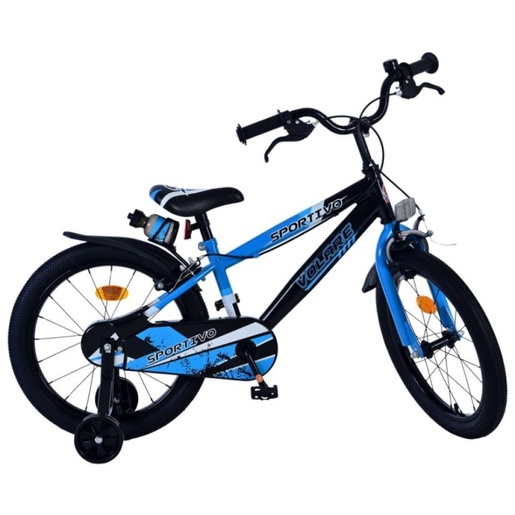 Volare dječji bicikl Sportivo 18", plavo/crni