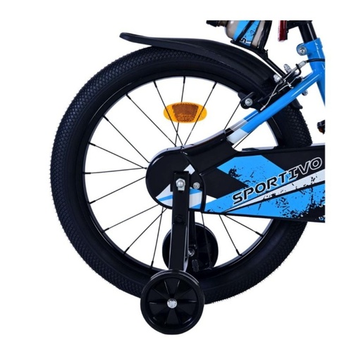 Volare dječji bicikl Sportivo 18", plavo/crni