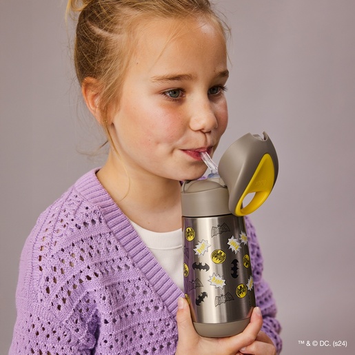 b.box termo bočica sa slamkom, 350ml, Batman