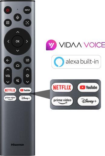 Hisense 65"-300" Laser TV C2, 4K UHD Smart mini projector, Sound by JBL, DTS Virtual:X