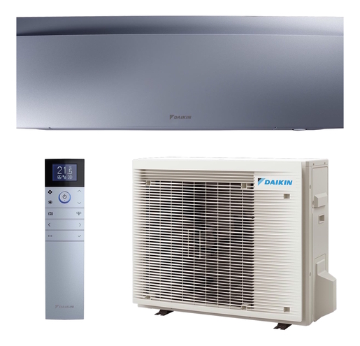 Daikin klima uređaj Emura FTXJ25AS/RXJ25A9 2,5kW, srebrna