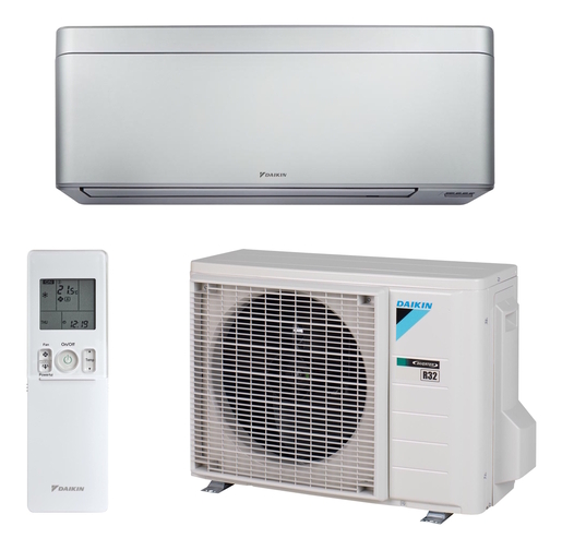 Daikin klima uređaj Stylish FTXA35CS/RXA35A8 3,5kW, srebrna