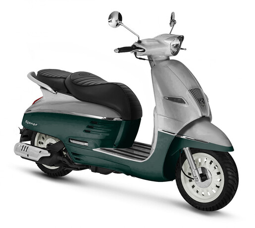 Peugeot skuter Django 125 4T E5 ABS - Silver/Green
