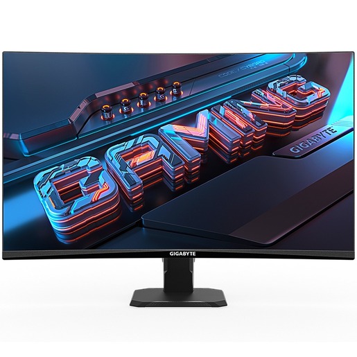 Gigabyte 27" Gaming monitor GS27FC EK, VA Full HD, 180Hz, 1ms, nVidia G-Sync, AMD FreeSync, 2xHDMI, DisplayPort, Tilt, Zakrivljeni