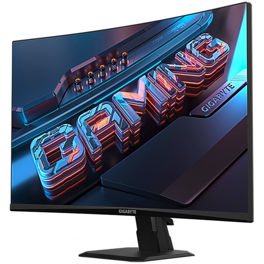 Gigabyte 27" Gaming monitor GS27FC EK, VA Full HD, 180Hz, 1ms, nVidia G-Sync, AMD FreeSync, 2xHDMI, DisplayPort, Tilt, Zakrivljeni