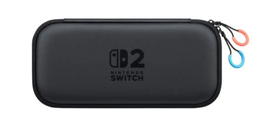 Nintendo Switch 2 Carrying Case and Screen Protector, crna