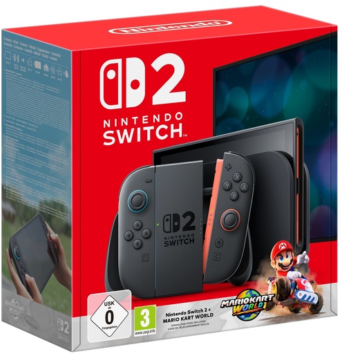 Nintendo Switch 2 Console - Mario Kart World Bundle