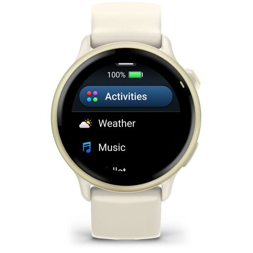 Garmin Vivoactive 6 Bone / Lunar Gold, 010-02985-01, pametni sat