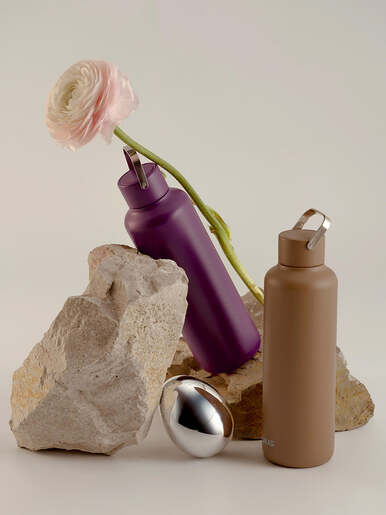 EQUA, termo boca od nehrđajućeg čelika, Timeless Mulberry, 600ml