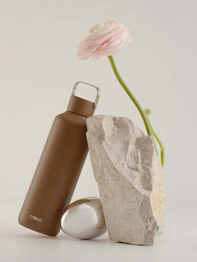 EQUA, termo boca od nehrđajućeg čelika, Timeless Toffee, 600ml