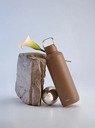 EQUA, termo boca od nehrđajućeg čelika, Timeless Toffee, 600ml