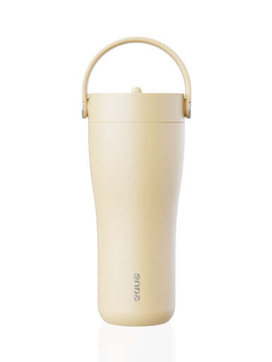 EQUA CARRY Cup, termo šalica od nehrđajućeg čelika za čaj/kavu, 600ml, Butter