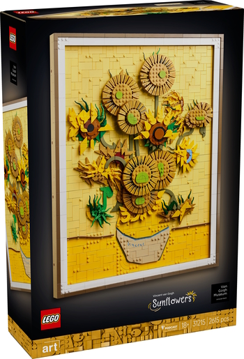 LEGO® Vincent van Gogh – Suncokreti 31215