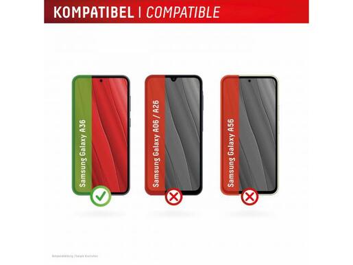 Zaštitno staklo DISPLEX Real Glass 2D za Samsung Galaxy A36