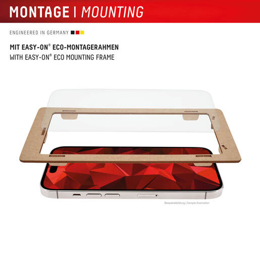 Zaštitno staklo DISPLEX Real Glass 2D + prozirna maskica za iPhone 16 Pro Max