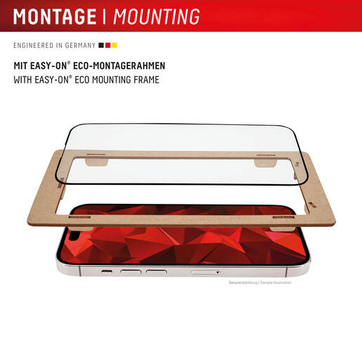 Zaštitno staklo DISPLEX Premium Glass Full Cover za iPhone 16