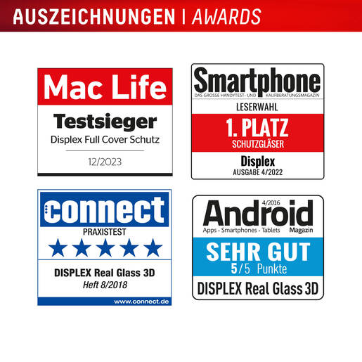 Zaštitno staklo DISPLEX Premium Glass Full Cover za iPhone 16