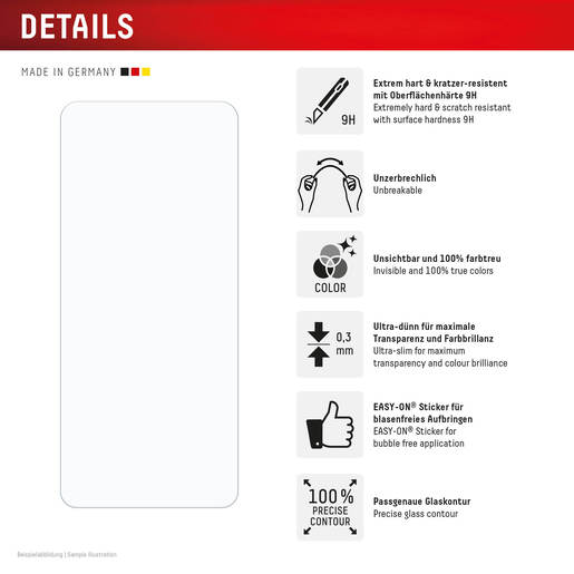 Zaštitno staklo DISPLEX Smart Glass 2D za Xiaomi Redmi 14C