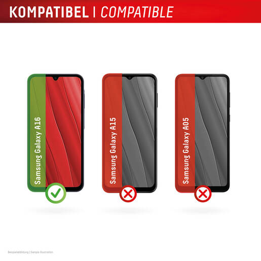 Zaštitno staklo DISPLEX Real Glass 2D za Samsung Galaxy A16