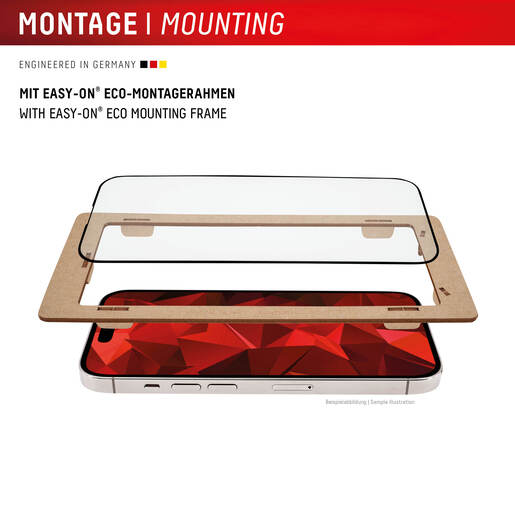 Zaštitno staklo DISPLEX Premium Glass Full Cover za iPhone 16 Pro Max