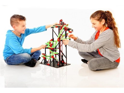 Fischertechnik slagalica STEM, 778 dijelova, 8+, staza za kuglice Dynamic L2