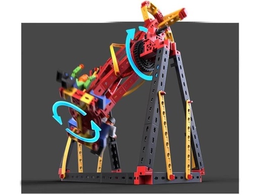 Fischertechnik slagalica STEM, 360 dijelova, 8+, Crazy Rides