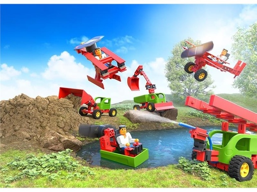 Fischertechnik slagalica STEM, 152 dijelova, 5+, Inžinjer Junior