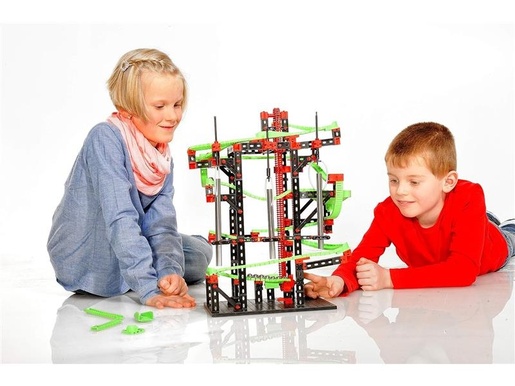 Fischertechnik slagalica STEM, 557 dijelova, 7+, staza za kuglice Dynamic M