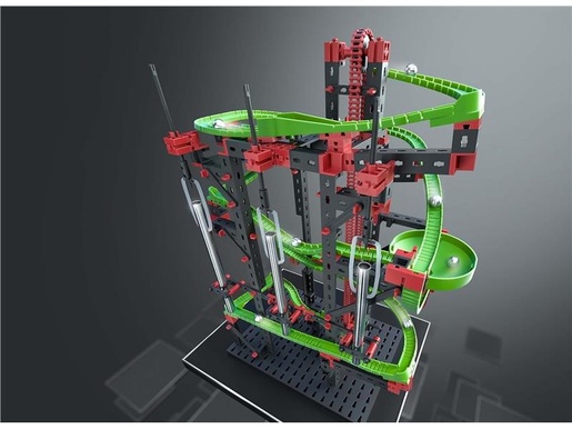 Fischertechnik slagalica STEM, 557 dijelova, 7+, staza za kuglice Dynamic M